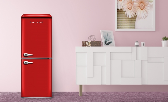 格蘭仕復古<a href=http://m.yw66688.cn/zixun/bingxiang/ target=_blank class=infotextkey>冰箱</a>配圖