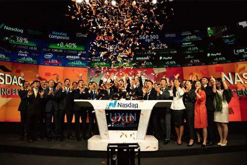 優信登陸納斯達克，圖源優信官微