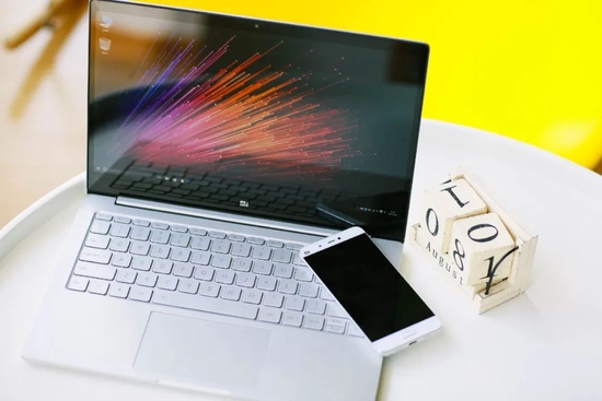 小米筆記本Air,圖源小米手機微博