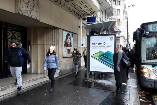 德國街頭,圖源小米手機微博