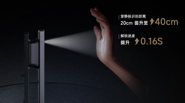三重生物鎖、雙攝雙屏!海爾掌靜脈雙攝智能鎖P50 Pro正式開售
